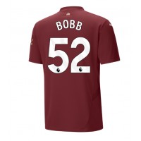 Camiseta Manchester City Oscar Bobb #52 Tercera Equipación 2024-25 manga corta